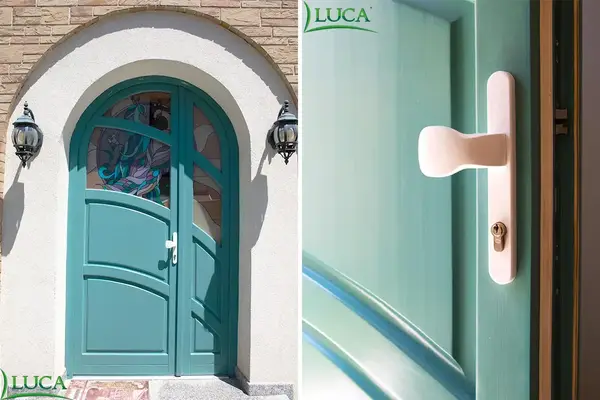 Menuiserie en Bois Stratifié: Bâtiment privé, Berceni, Bucarest