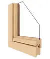 Menuiserie en Bois Fenêtres Profilé LUCA IV 58 Israël